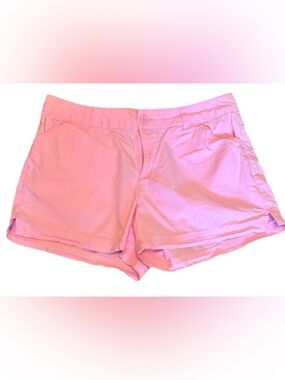Columbia Light Pink Women's washed Out Casual Shorts 4”, Size 12